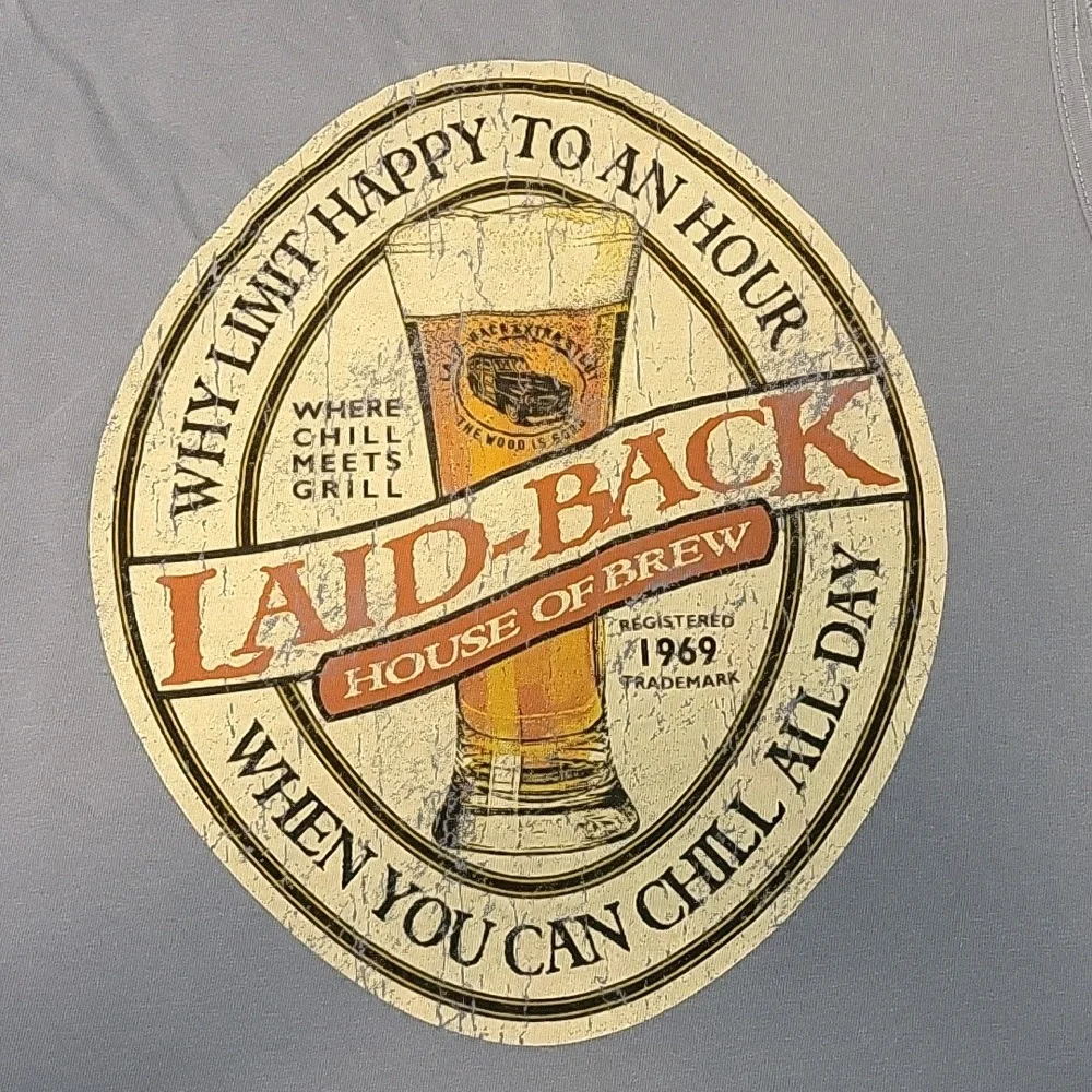 Comfort Colors Laid-back Chill Happy Hour Grill Brew 1969 Cotton Tank Top